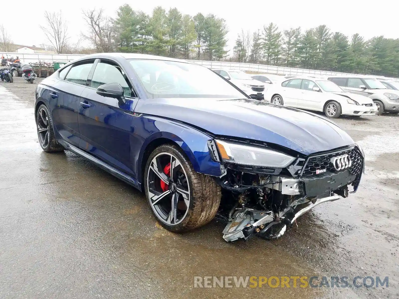 1 Photograph of a damaged car WUABWCF51KA907500 AUDI S5/RS5 2019