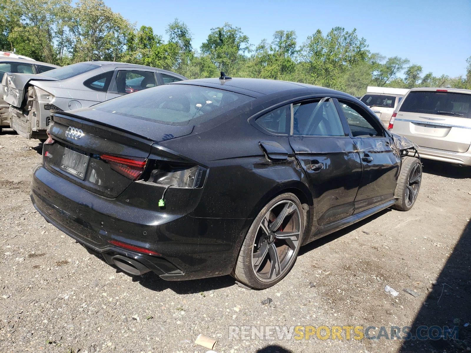 4 Photograph of a damaged car WUABWCF52KA900653 AUDI S5/RS5 2019