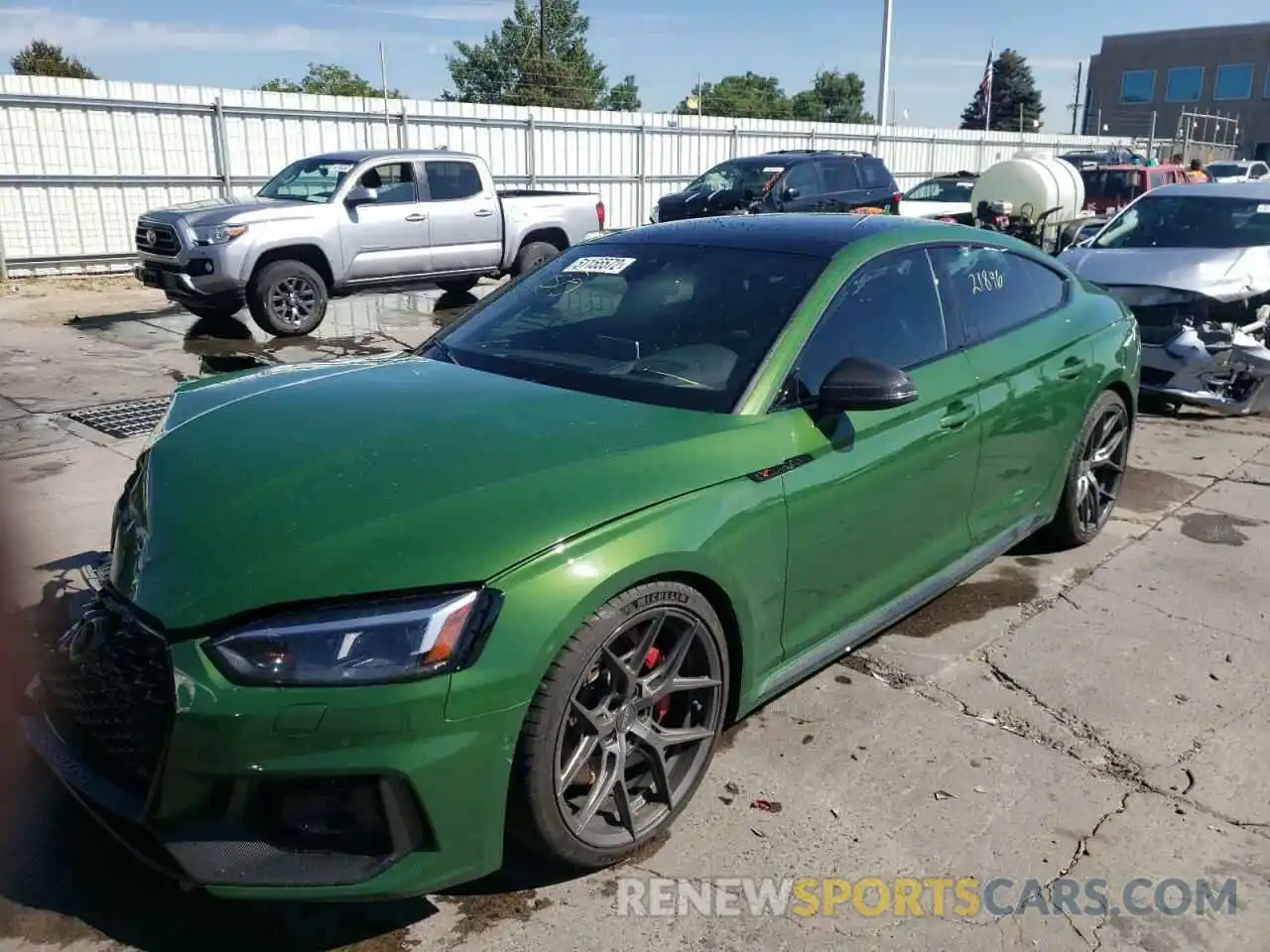 2 Photograph of a damaged car WUABWCF53KA901035 AUDI S5/RS5 2019