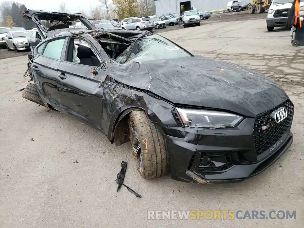 1 Photograph of a damaged car WUABWCF53KA901567 AUDI S5/RS5 2019