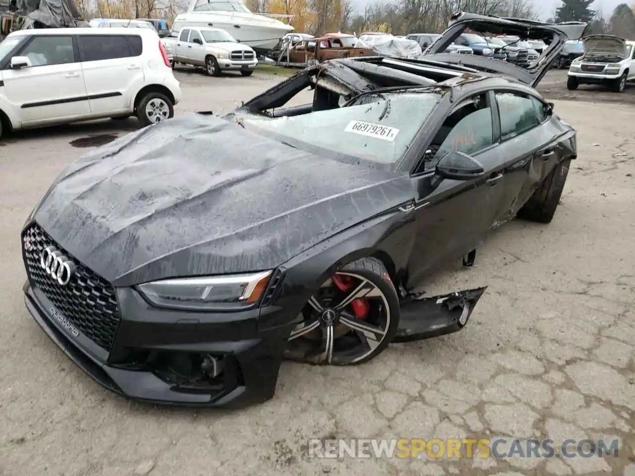 2 Photograph of a damaged car WUABWCF53KA901567 AUDI S5/RS5 2019