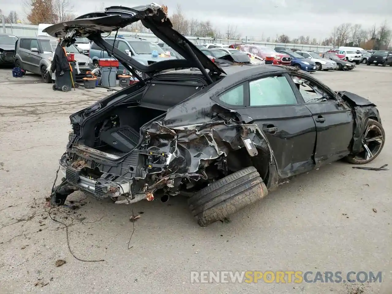 4 Photograph of a damaged car WUABWCF53KA901567 AUDI S5/RS5 2019