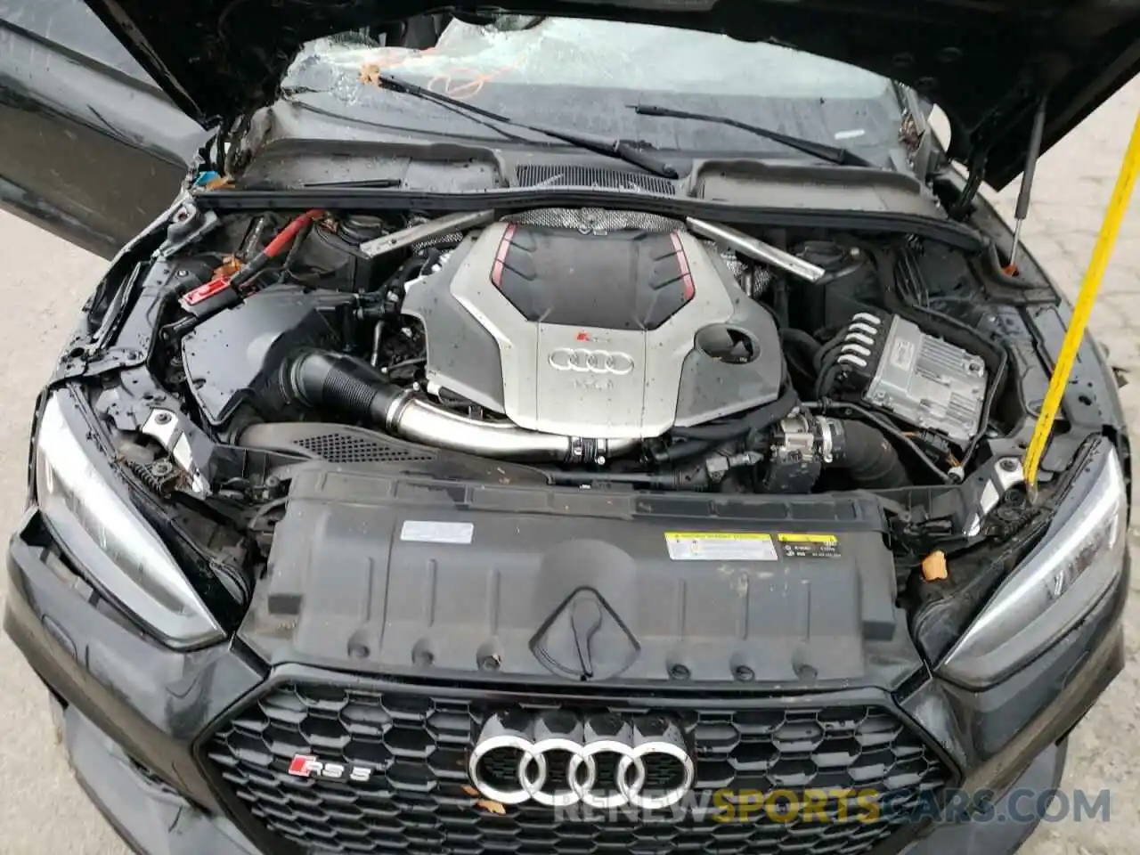 7 Photograph of a damaged car WUABWCF53KA901567 AUDI S5/RS5 2019