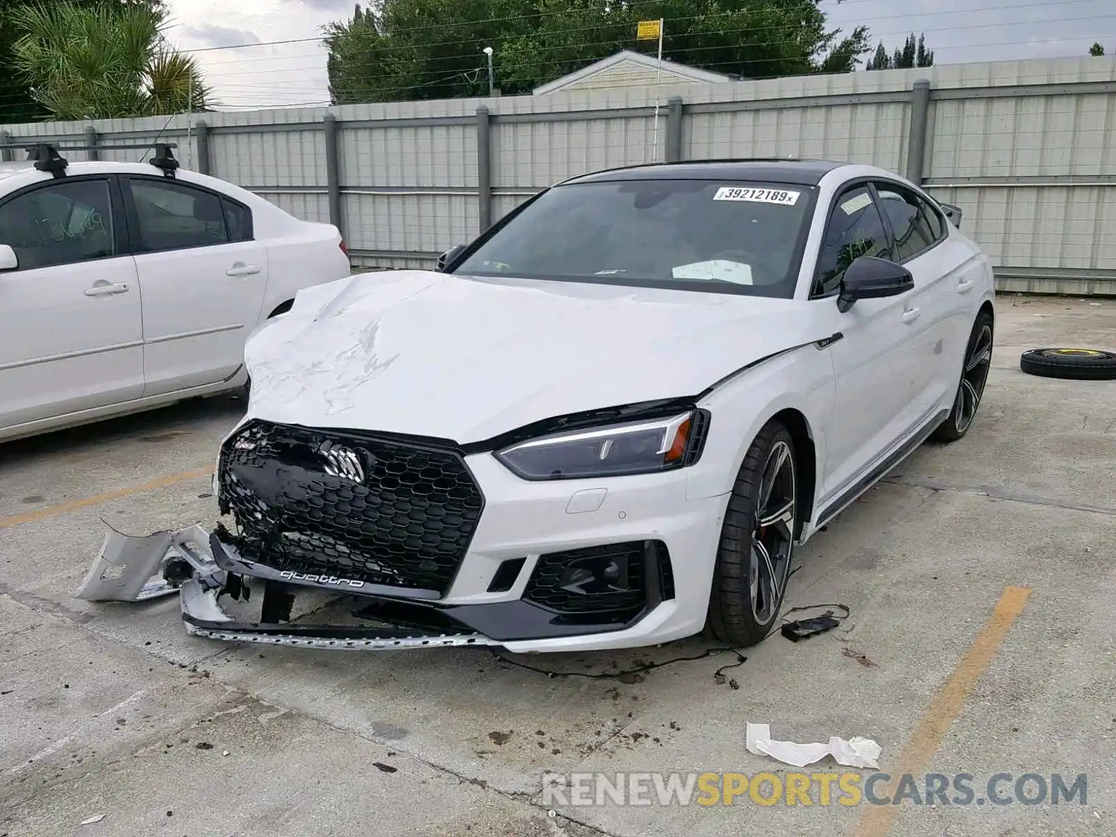 2 Photograph of a damaged car WUABWCF53KA901911 AUDI S5/RS5 2019