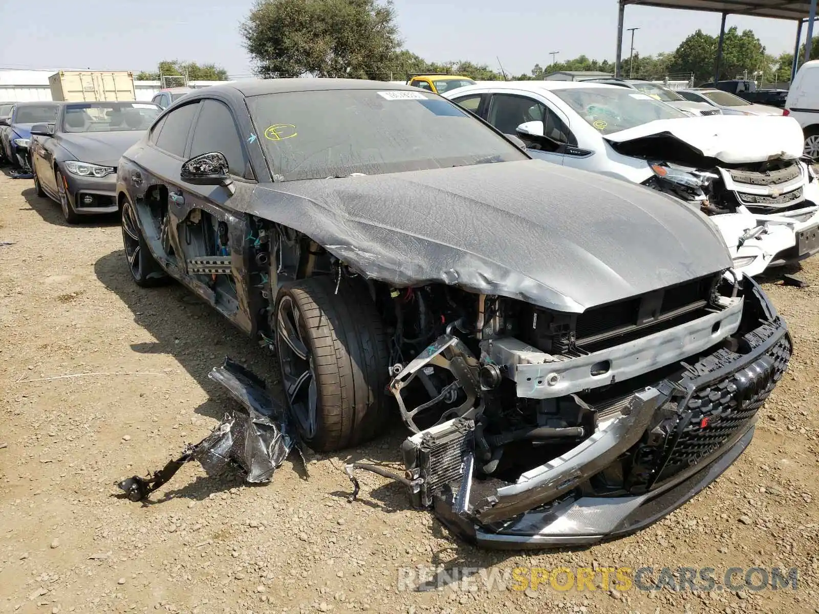 1 Photograph of a damaged car WUABWCF53KA903741 AUDI S5/RS5 2019