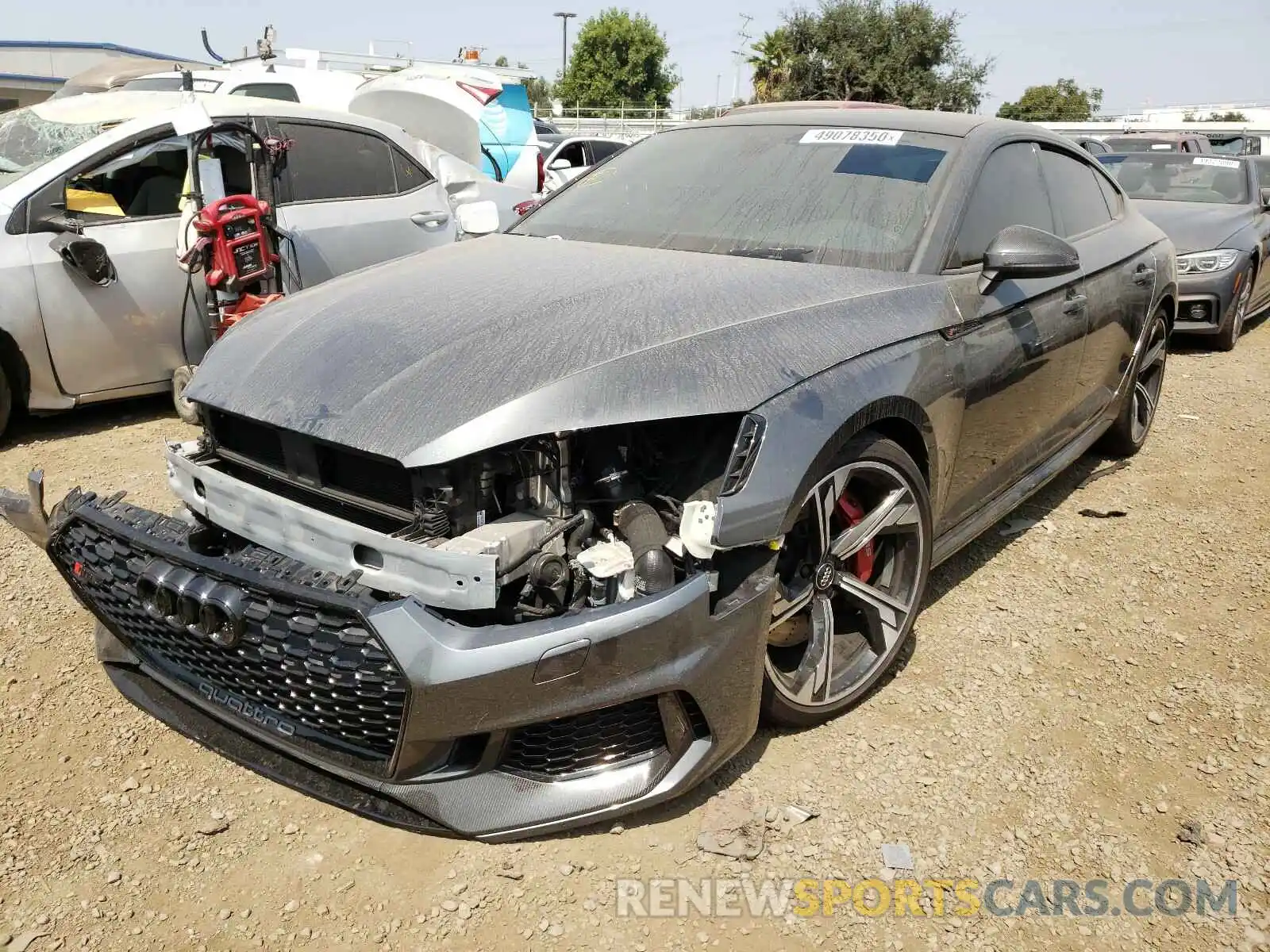 2 Photograph of a damaged car WUABWCF53KA903741 AUDI S5/RS5 2019