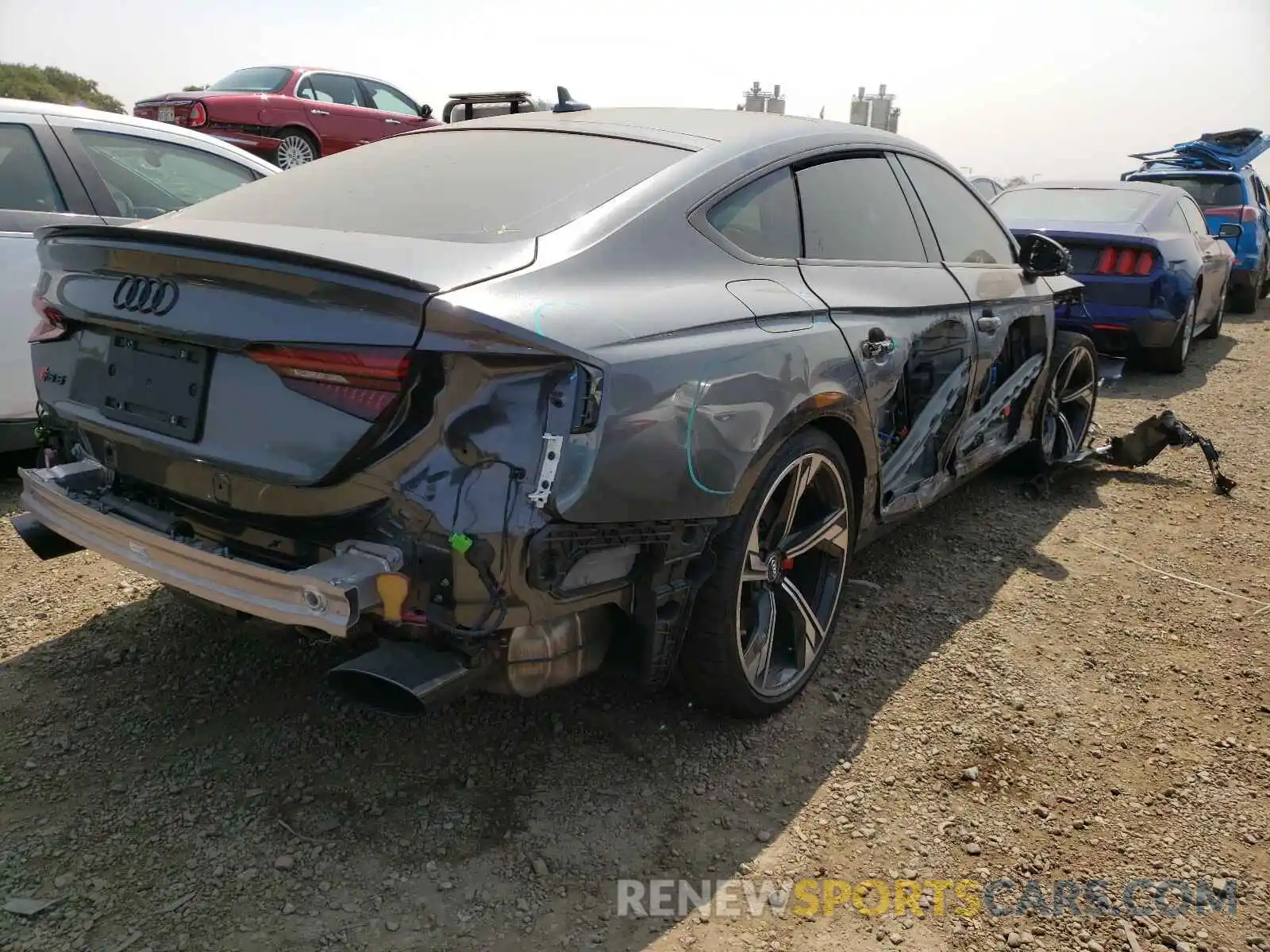 4 Photograph of a damaged car WUABWCF53KA903741 AUDI S5/RS5 2019