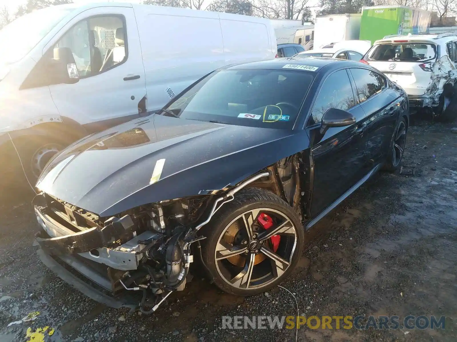 2 Photograph of a damaged car WUABWCF54KA902081 AUDI S5/RS5 2019