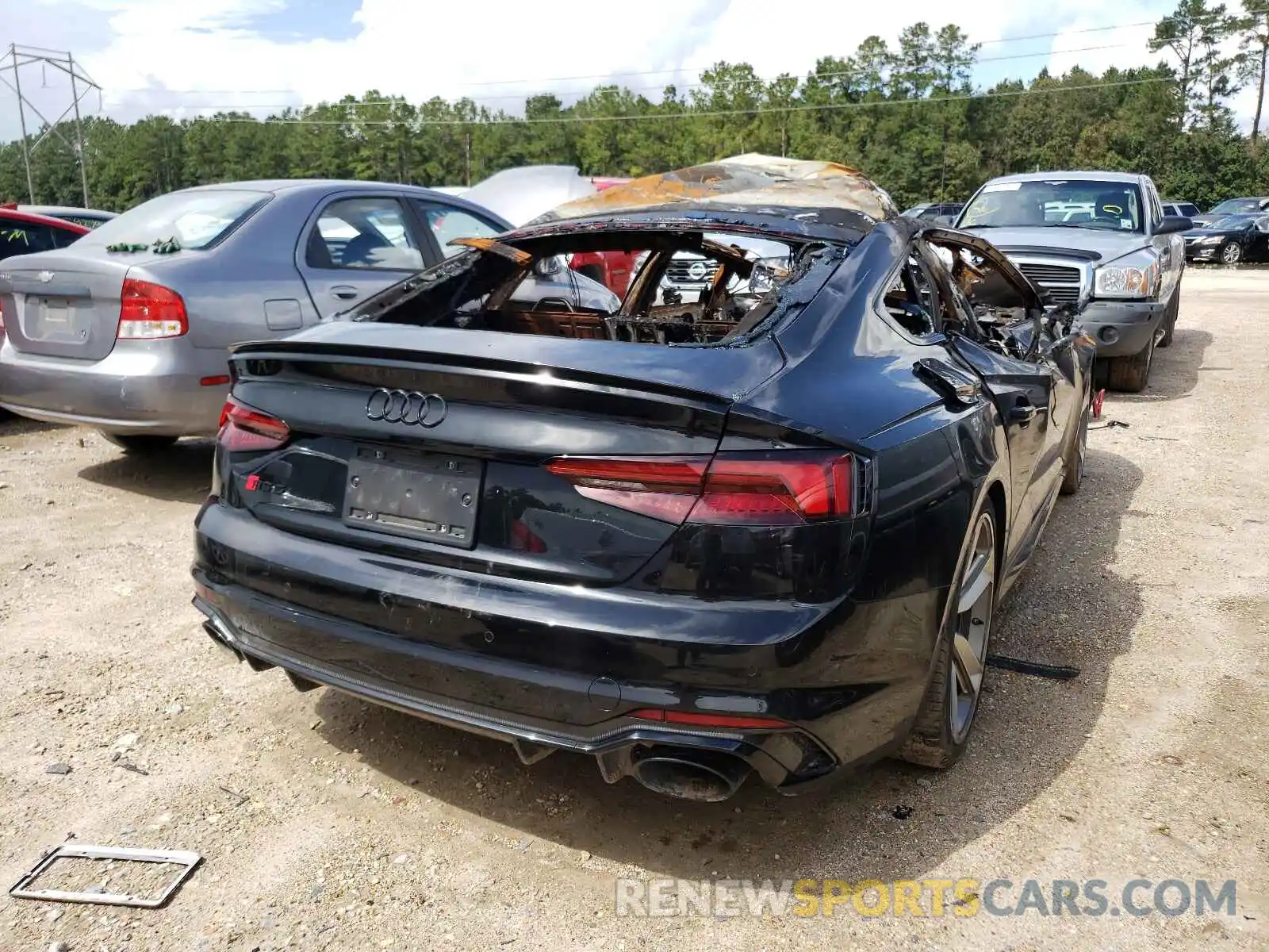 4 Photograph of a damaged car WUABWCF54KA903070 AUDI S5/RS5 2019