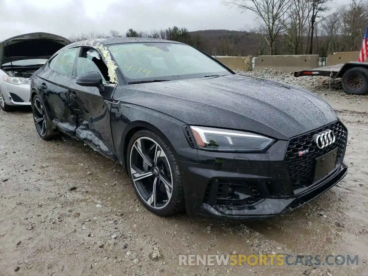 1 Photograph of a damaged car WUABWCF55KA900436 AUDI S5/RS5 2019