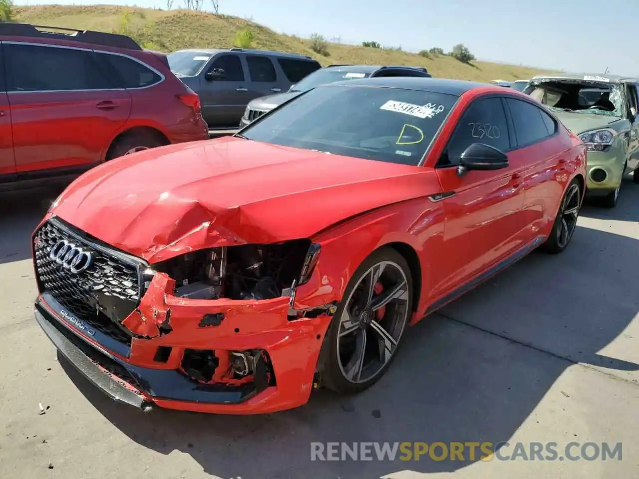 2 Photograph of a damaged car WUABWCF55KA900453 AUDI S5/RS5 2019