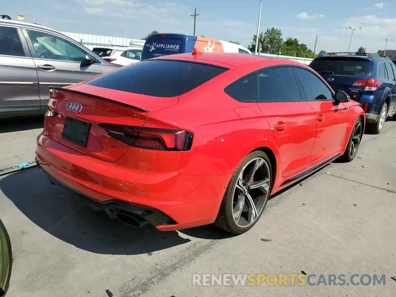 4 Photograph of a damaged car WUABWCF55KA900453 AUDI S5/RS5 2019