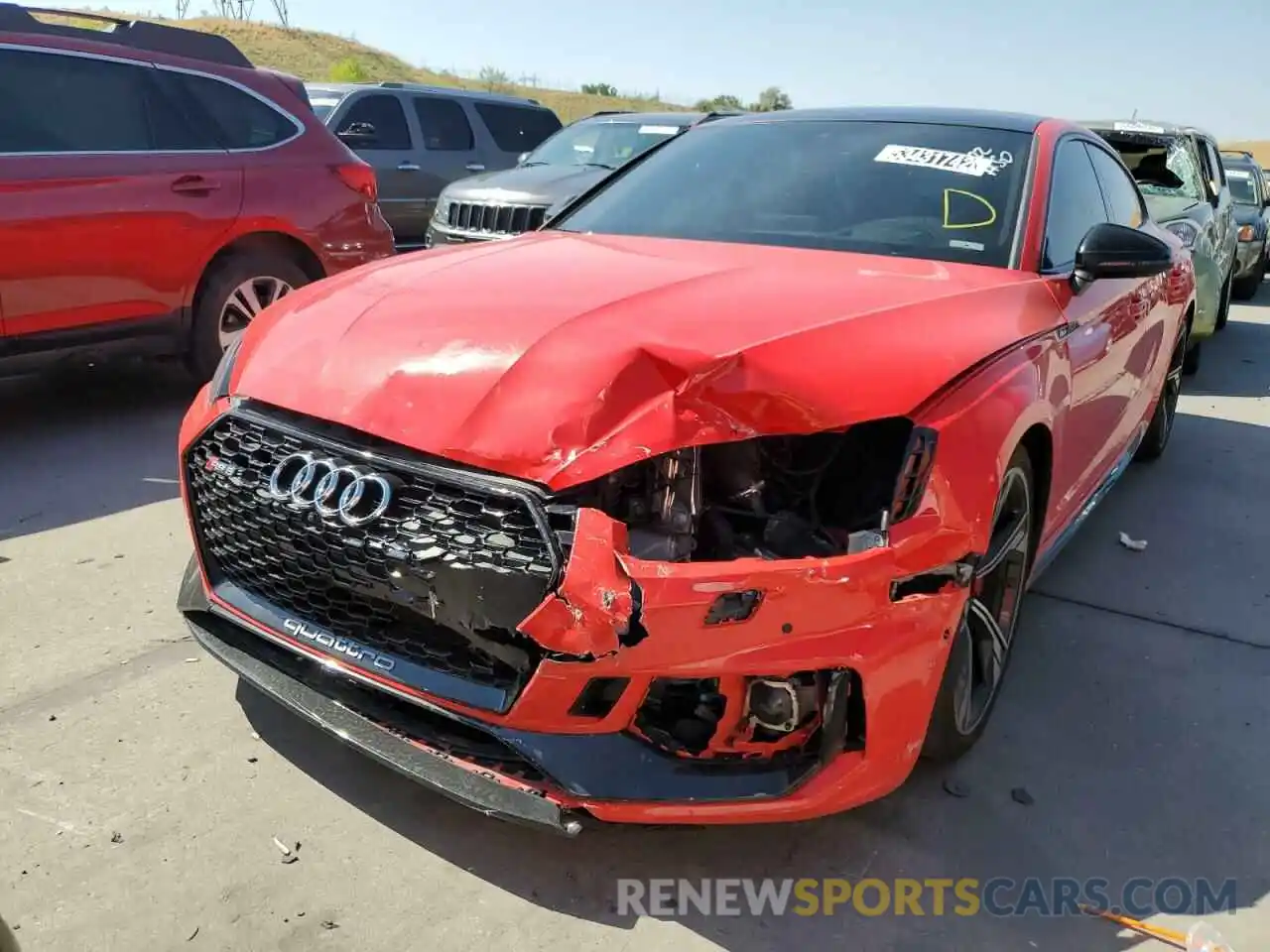 9 Photograph of a damaged car WUABWCF55KA900453 AUDI S5/RS5 2019