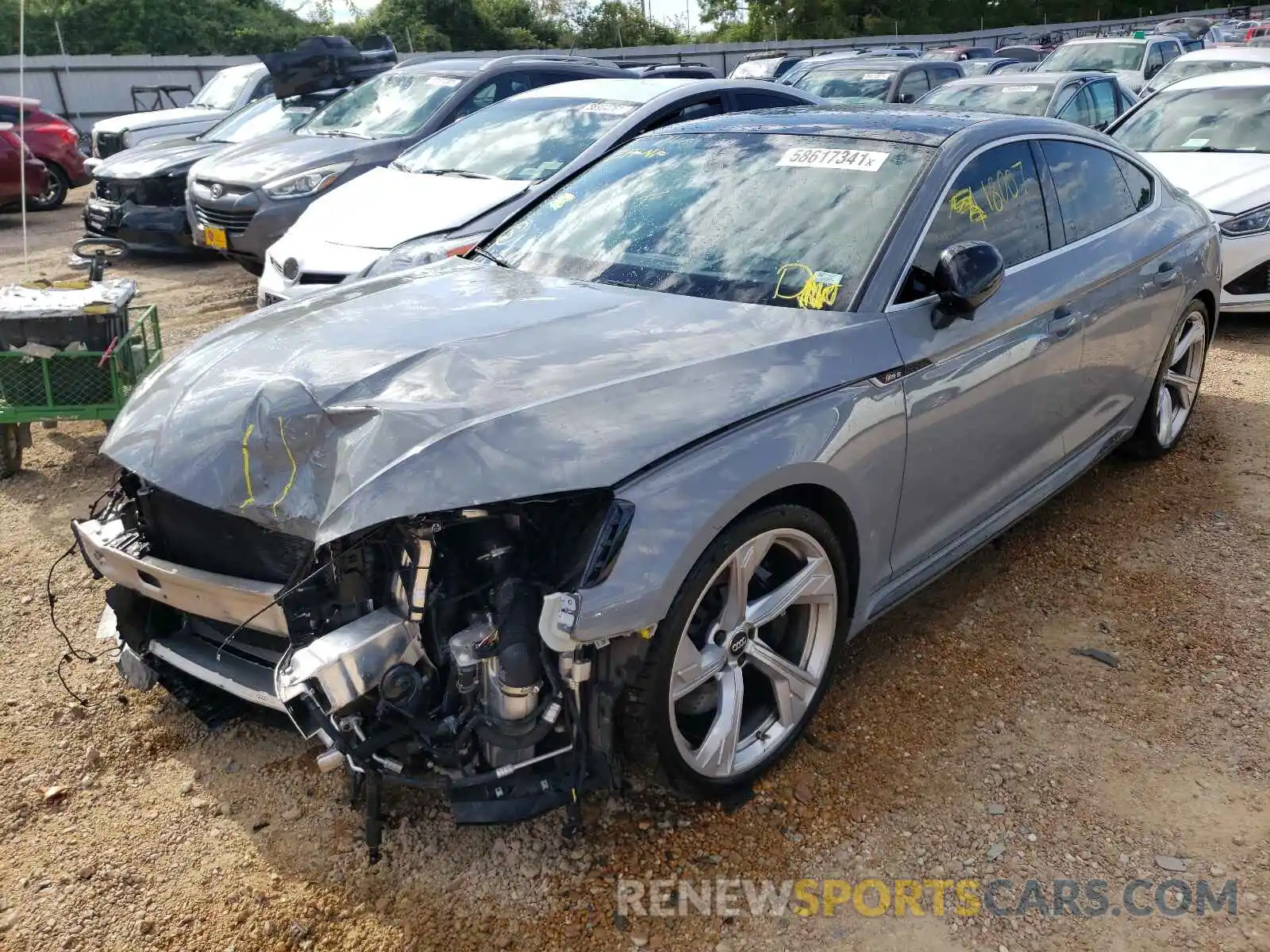 2 Photograph of a damaged car WUABWCF55KA901988 AUDI S5/RS5 2019