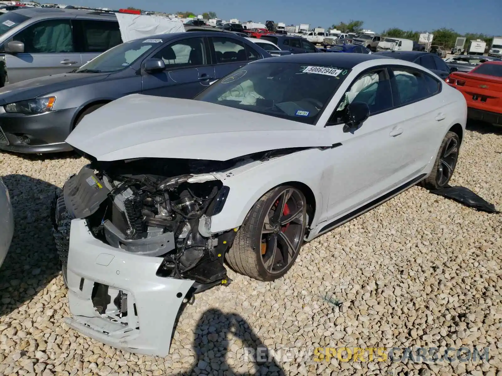 2 Photograph of a damaged car WUABWCF55KA902638 AUDI S5/RS5 2019