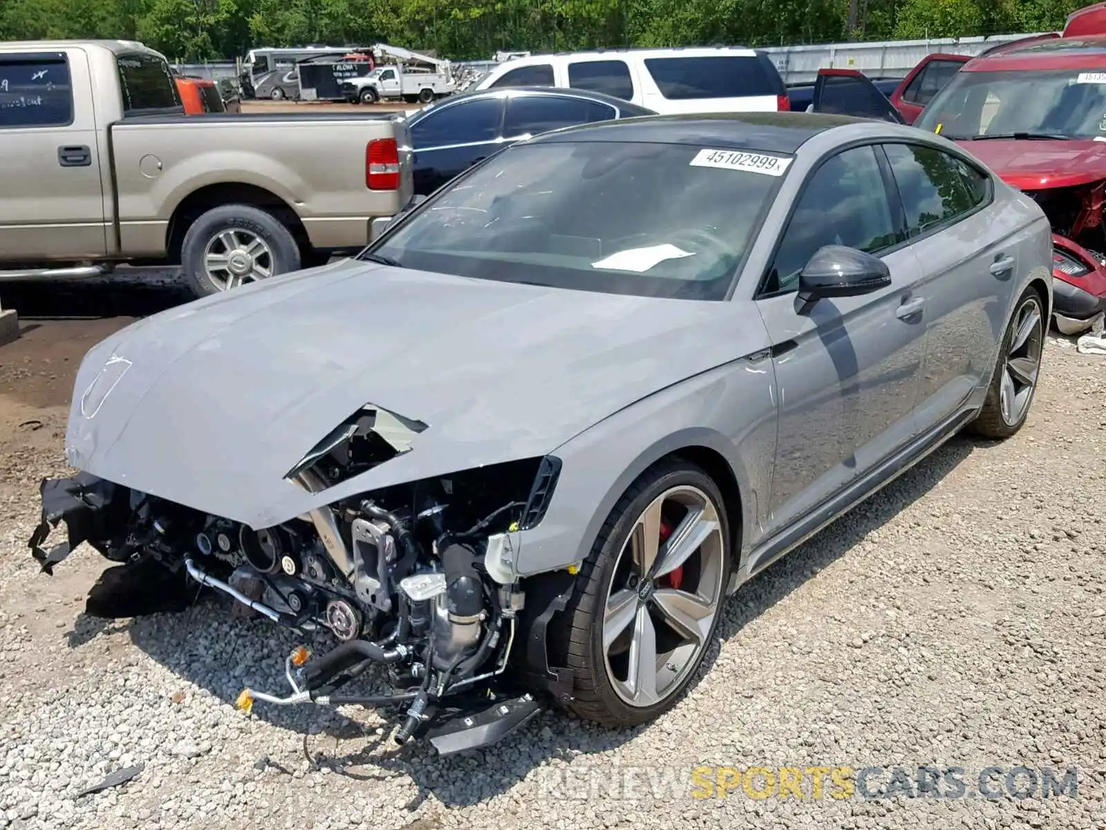 2 Photograph of a damaged car WUABWCF56KA903264 AUDI S5/RS5 2019