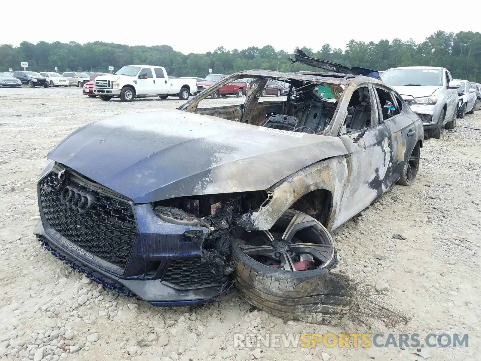 2 Photograph of a damaged car WUABWCF56KA903992 AUDI S5/RS5 2019