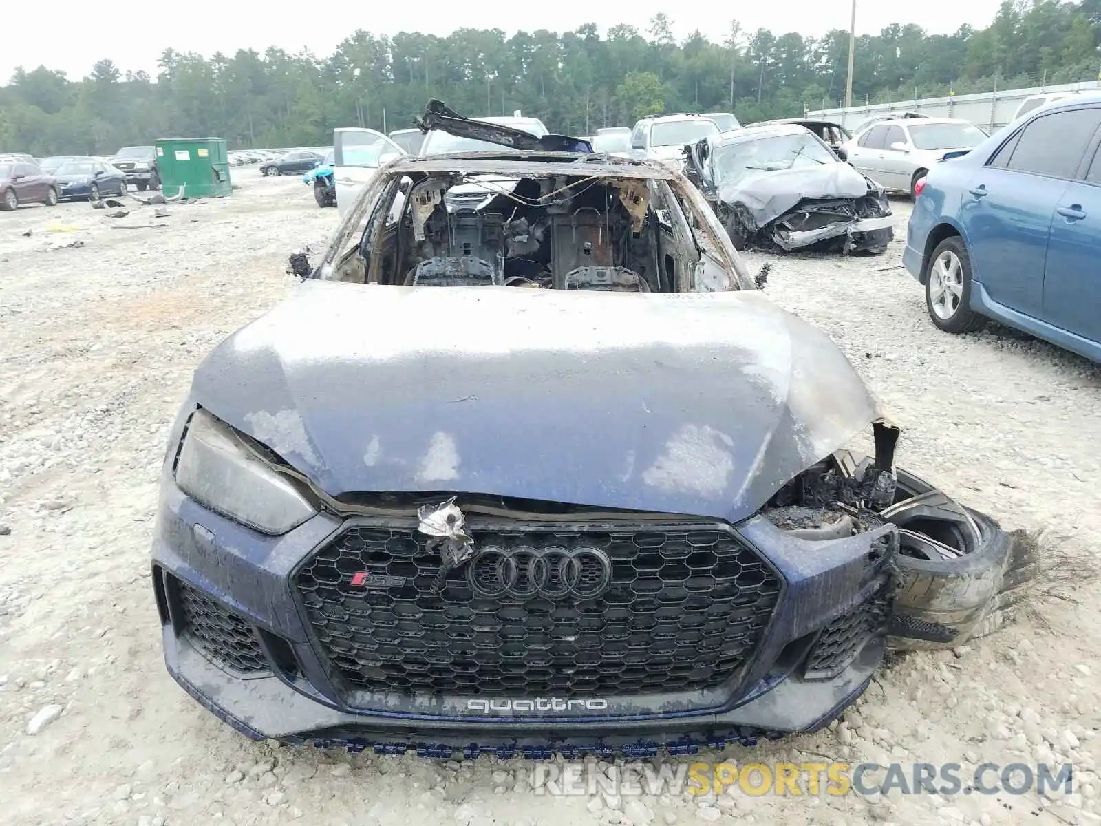 9 Photograph of a damaged car WUABWCF56KA903992 AUDI S5/RS5 2019