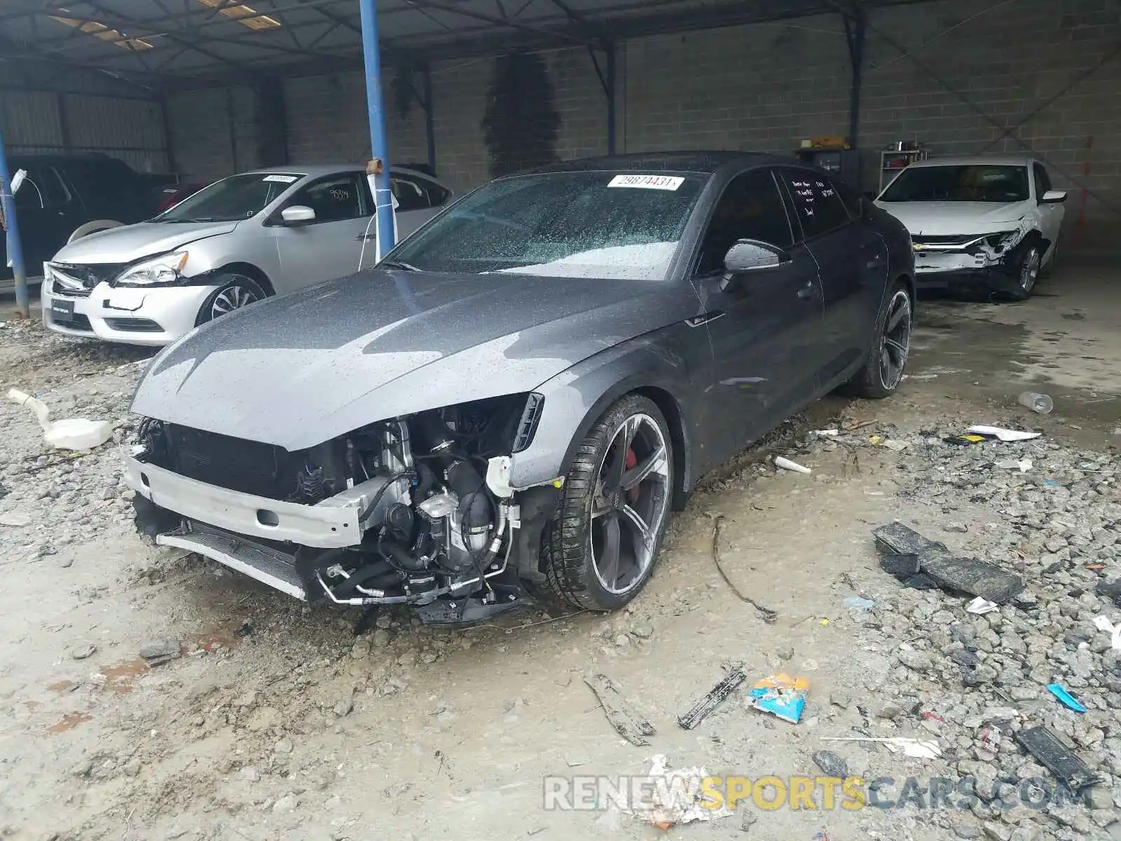 2 Photograph of a damaged car WUABWCF57KA900261 AUDI S5/RS5 2019