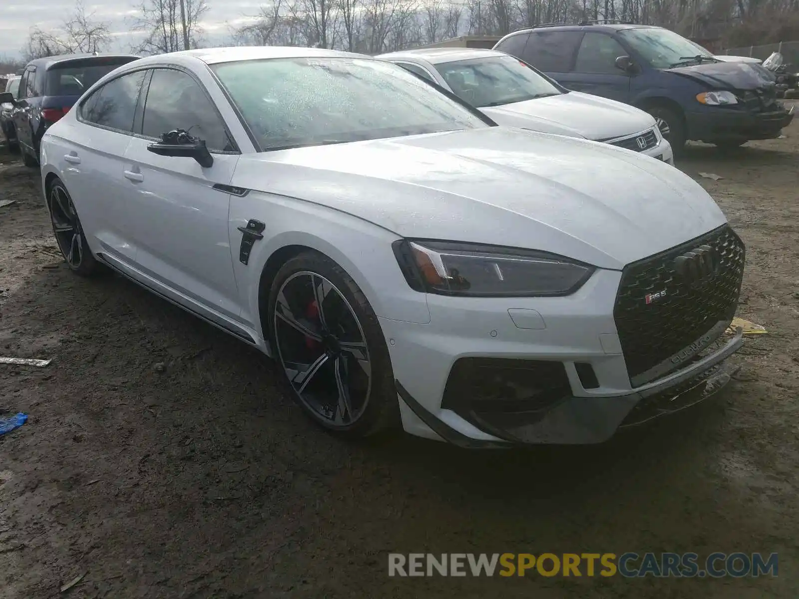 1 Photograph of a damaged car WUABWCF57KA901829 AUDI S5/RS5 2019