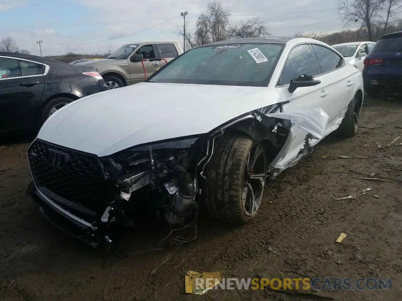 2 Photograph of a damaged car WUABWCF57KA901829 AUDI S5/RS5 2019