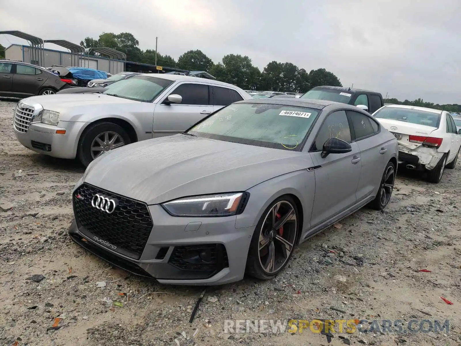 2 Photograph of a damaged car WUABWCF57KA908182 AUDI S5/RS5 2019