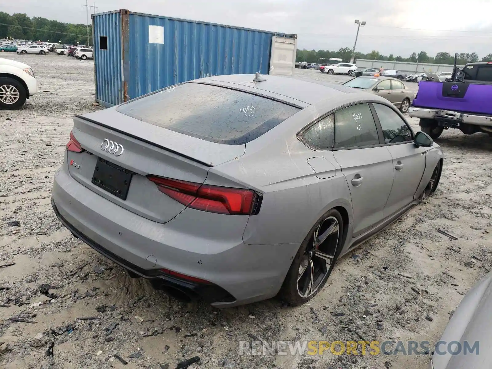 4 Photograph of a damaged car WUABWCF57KA908182 AUDI S5/RS5 2019