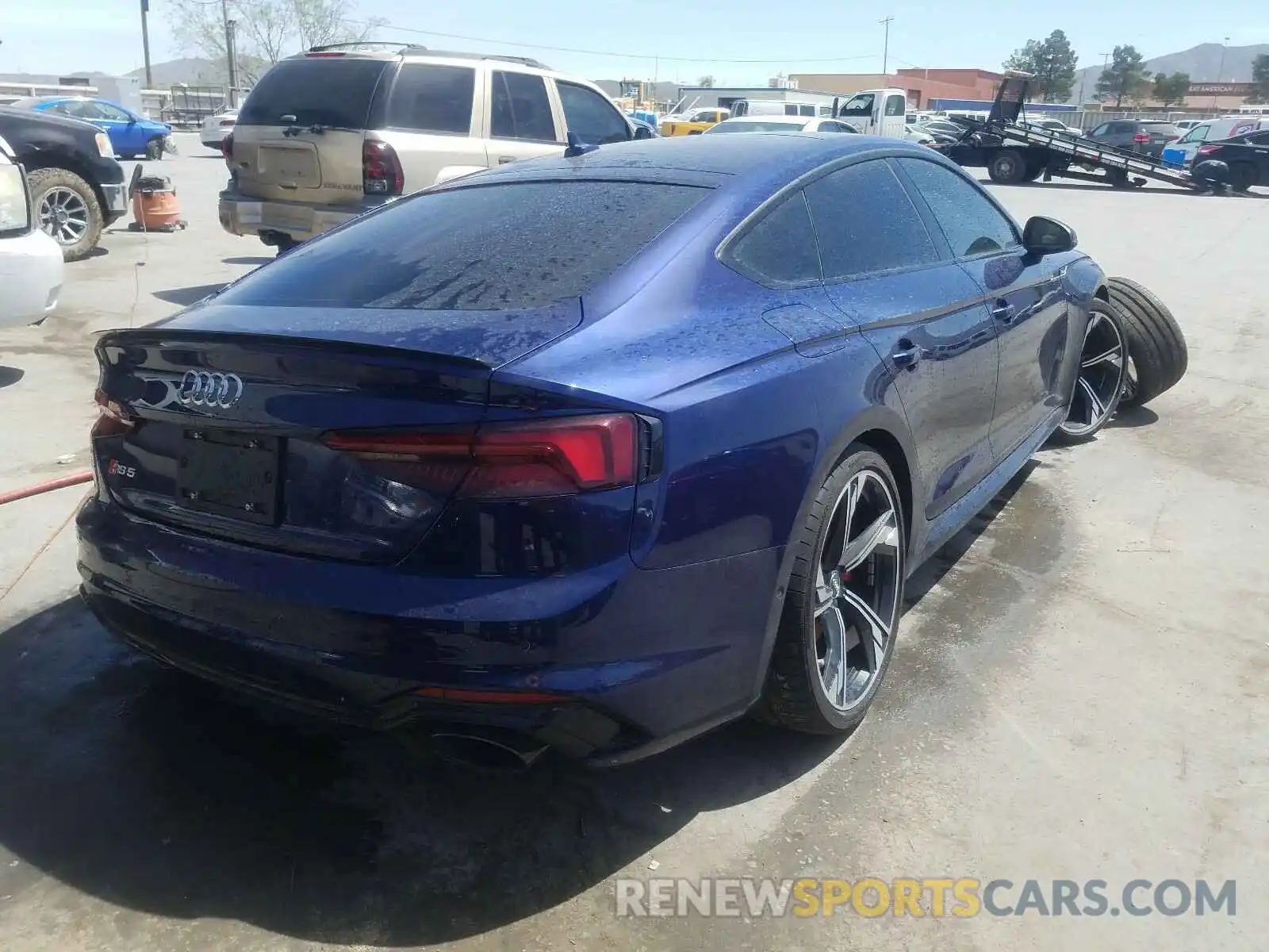 4 Photograph of a damaged car WUABWCF58KA900351 AUDI S5/RS5 2019