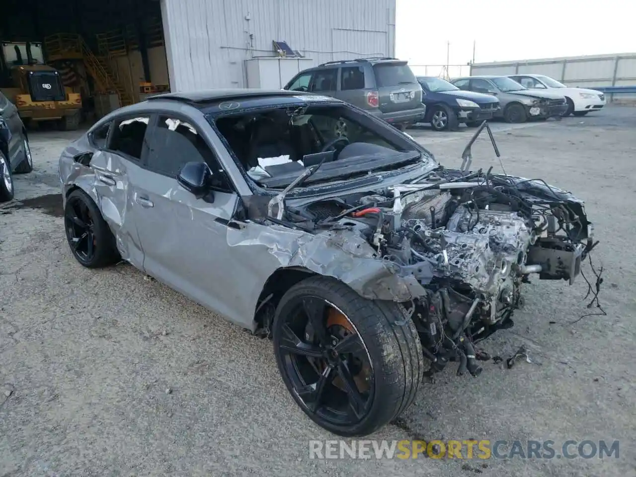 1 Photograph of a damaged car WUABWCF58KA902455 AUDI S5/RS5 2019