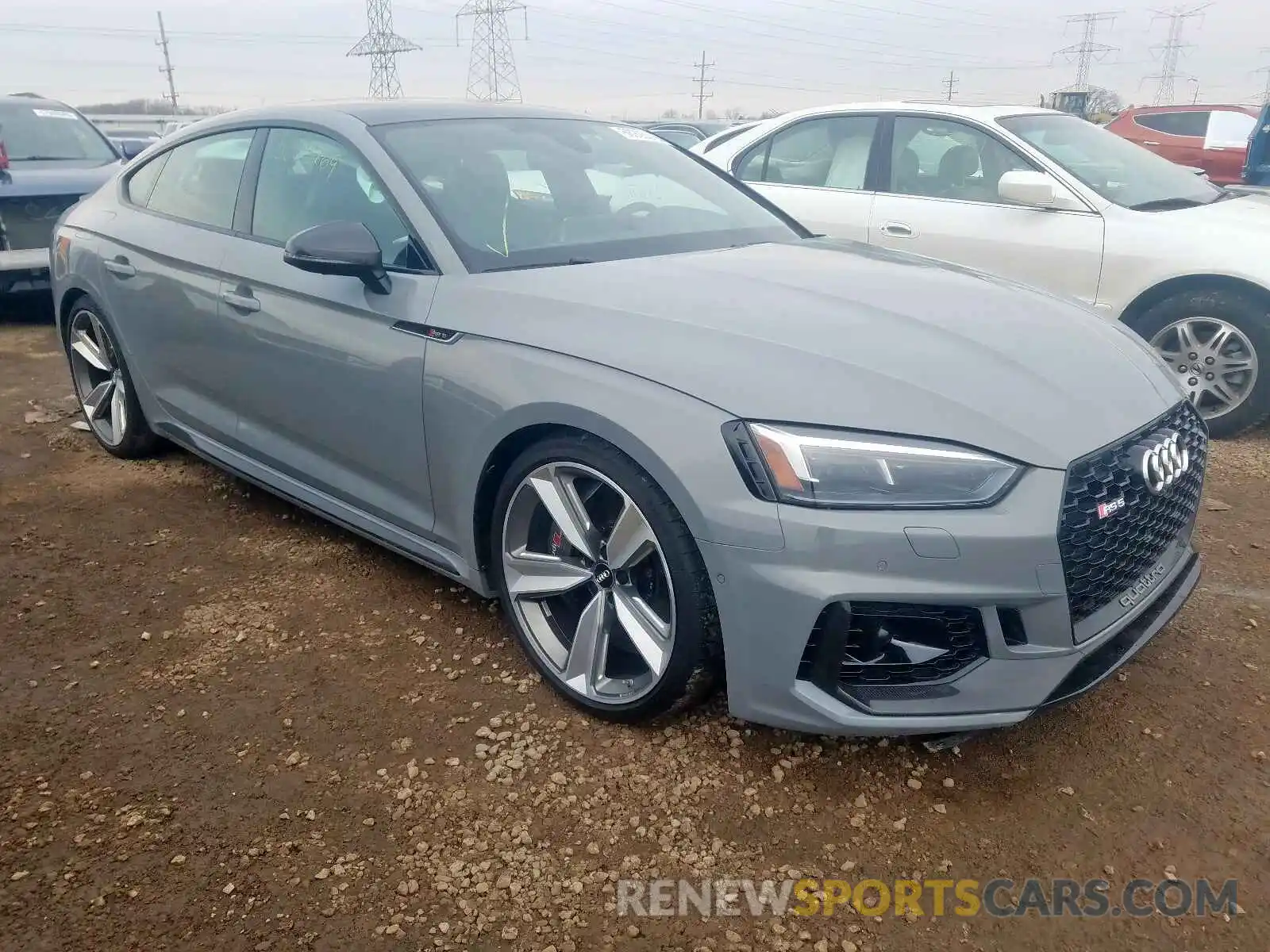 1 Photograph of a damaged car WUABWCF59KA900097 AUDI S5/RS5 2019