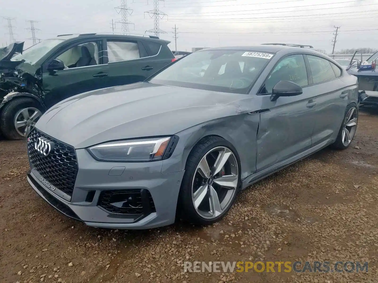 2 Photograph of a damaged car WUABWCF59KA900097 AUDI S5/RS5 2019