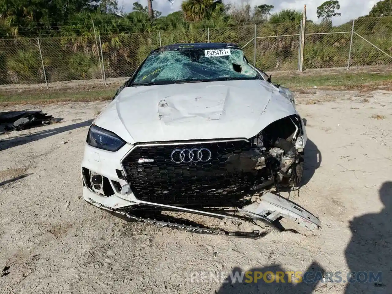 9 Photograph of a damaged car WUABWCF59KA900195 AUDI S5/RS5 2019