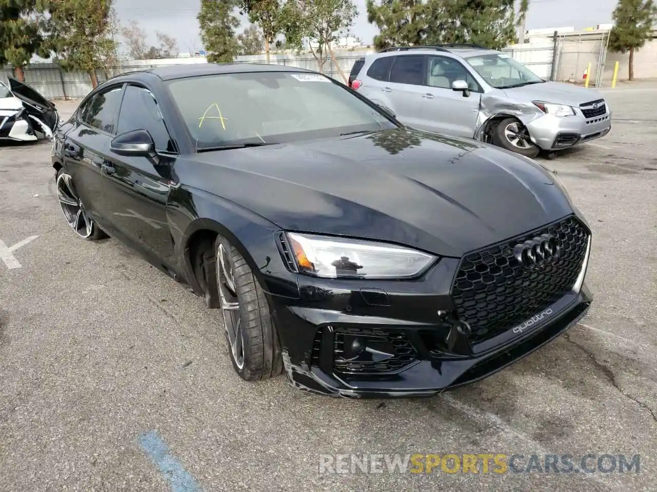 1 Photograph of a damaged car WUABWCF59KA900455 AUDI S5/RS5 2019