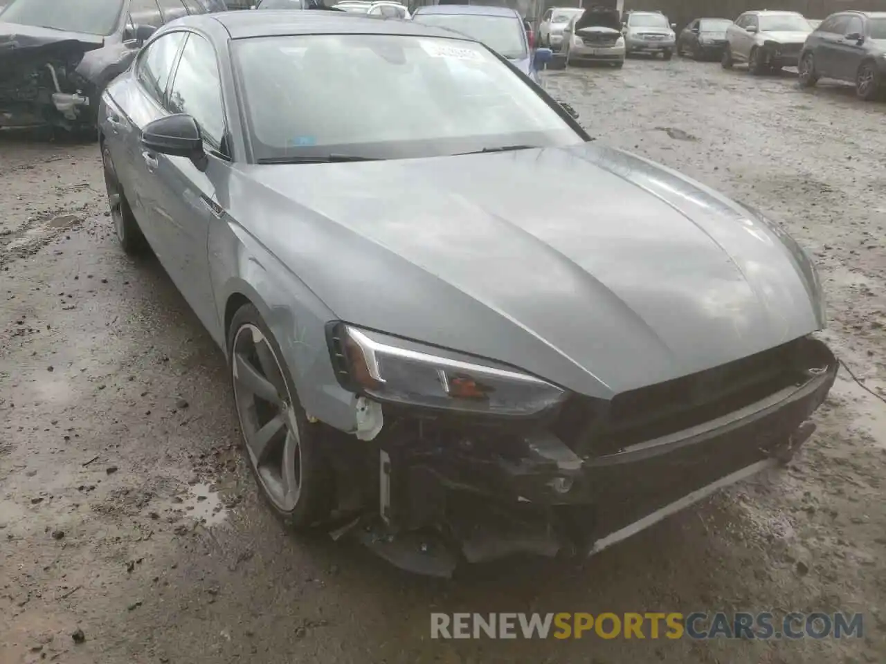 1 Photograph of a damaged car WUABWCF59KA900892 AUDI S5/RS5 2019