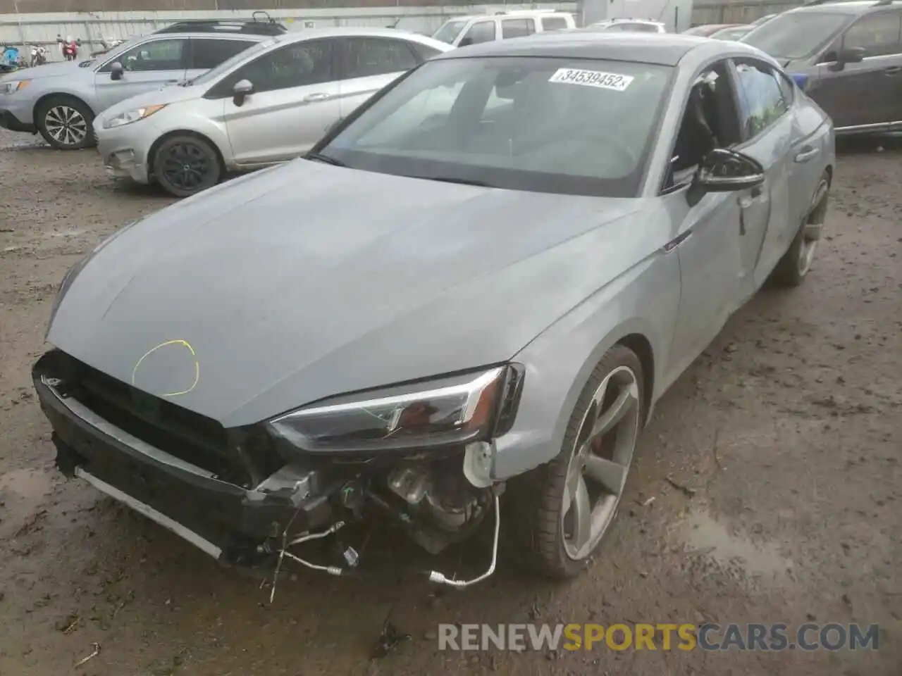 2 Photograph of a damaged car WUABWCF59KA900892 AUDI S5/RS5 2019