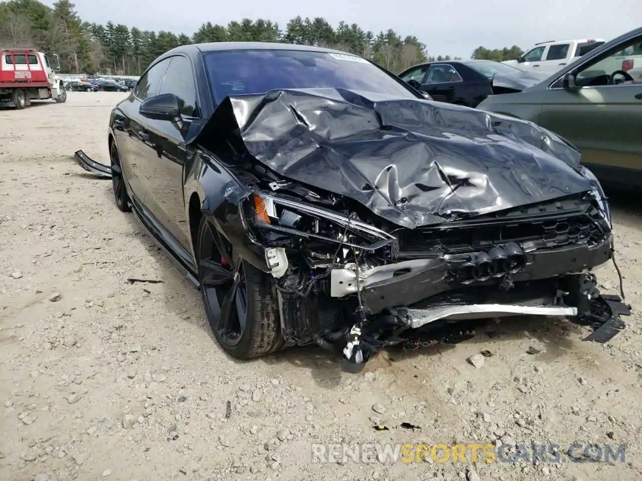 1 Photograph of a damaged car WUABWCF59KA900908 AUDI S5/RS5 2019