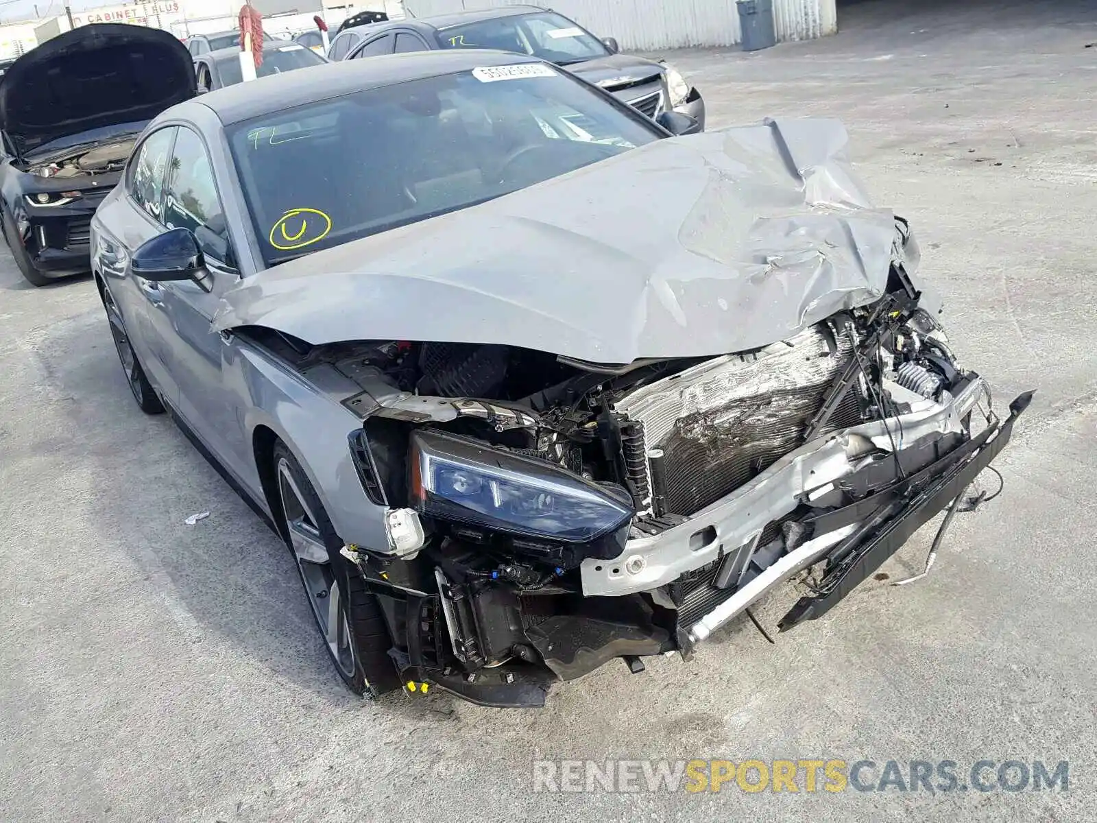 1 Photograph of a damaged car WUABWCF59KA901119 AUDI S5/RS5 2019