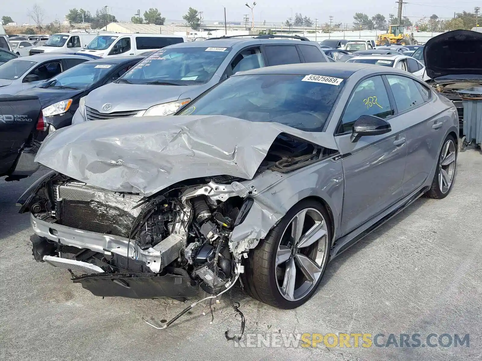 2 Photograph of a damaged car WUABWCF59KA901119 AUDI S5/RS5 2019