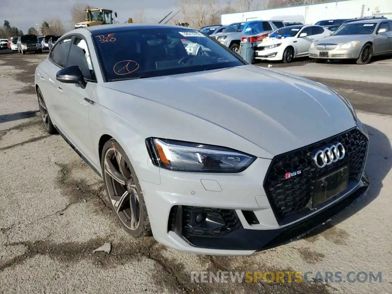 1 Photograph of a damaged car WUABWCF59KA908216 AUDI S5/RS5 2019