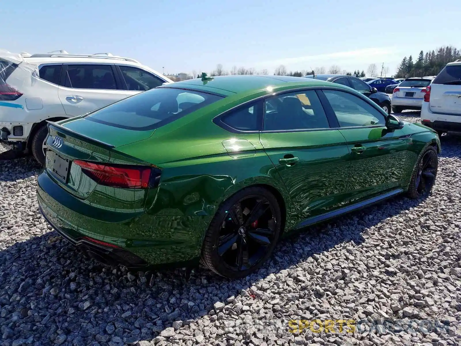 4 Фотография поврежденного автомобиля WUACWCF53KA901847 AUDI S5/RS5 2019