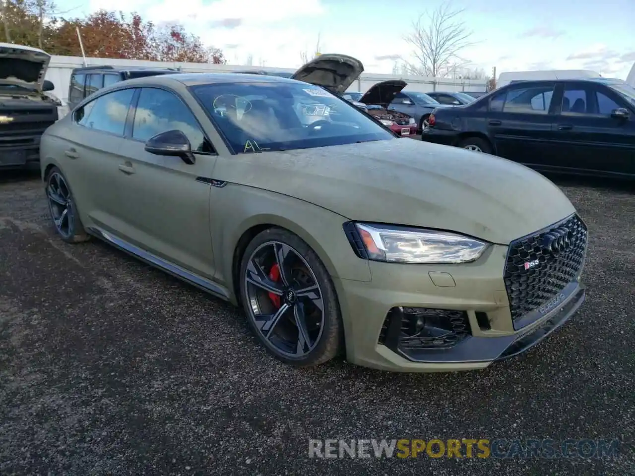 1 Photograph of a damaged car WUACWCF57KA900992 AUDI S5/RS5 2019