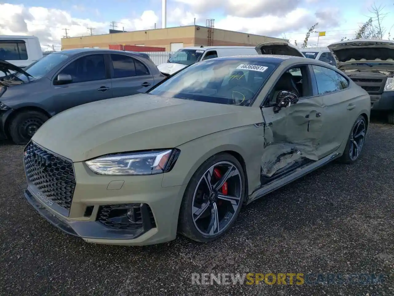 2 Photograph of a damaged car WUACWCF57KA900992 AUDI S5/RS5 2019