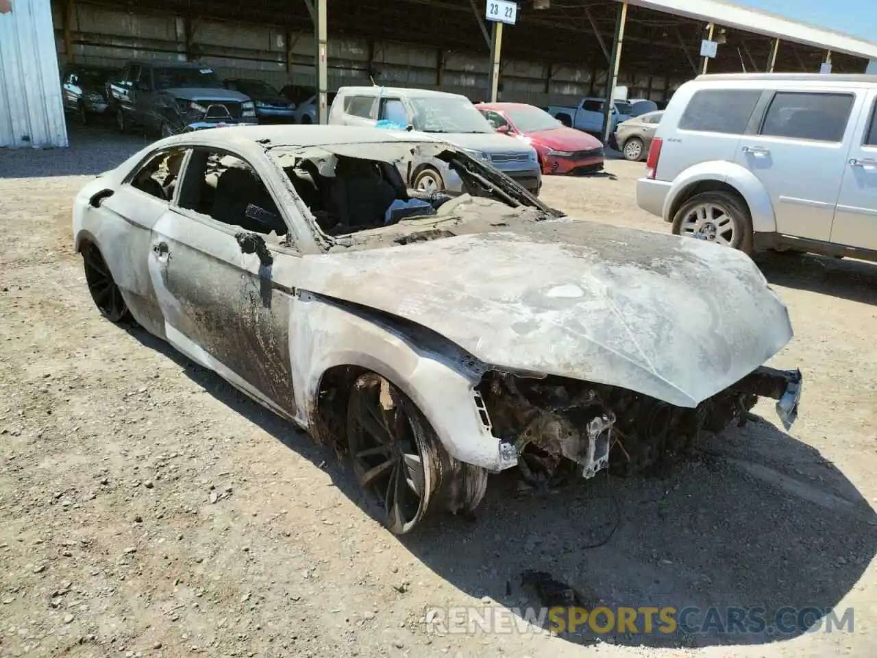 1 Photograph of a damaged car WUAPWAF50KA901410 AUDI S5/RS5 2019