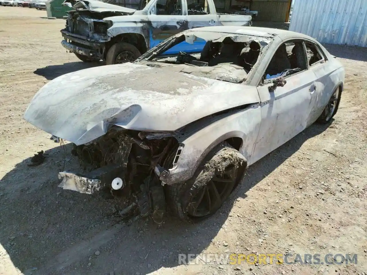 2 Photograph of a damaged car WUAPWAF50KA901410 AUDI S5/RS5 2019