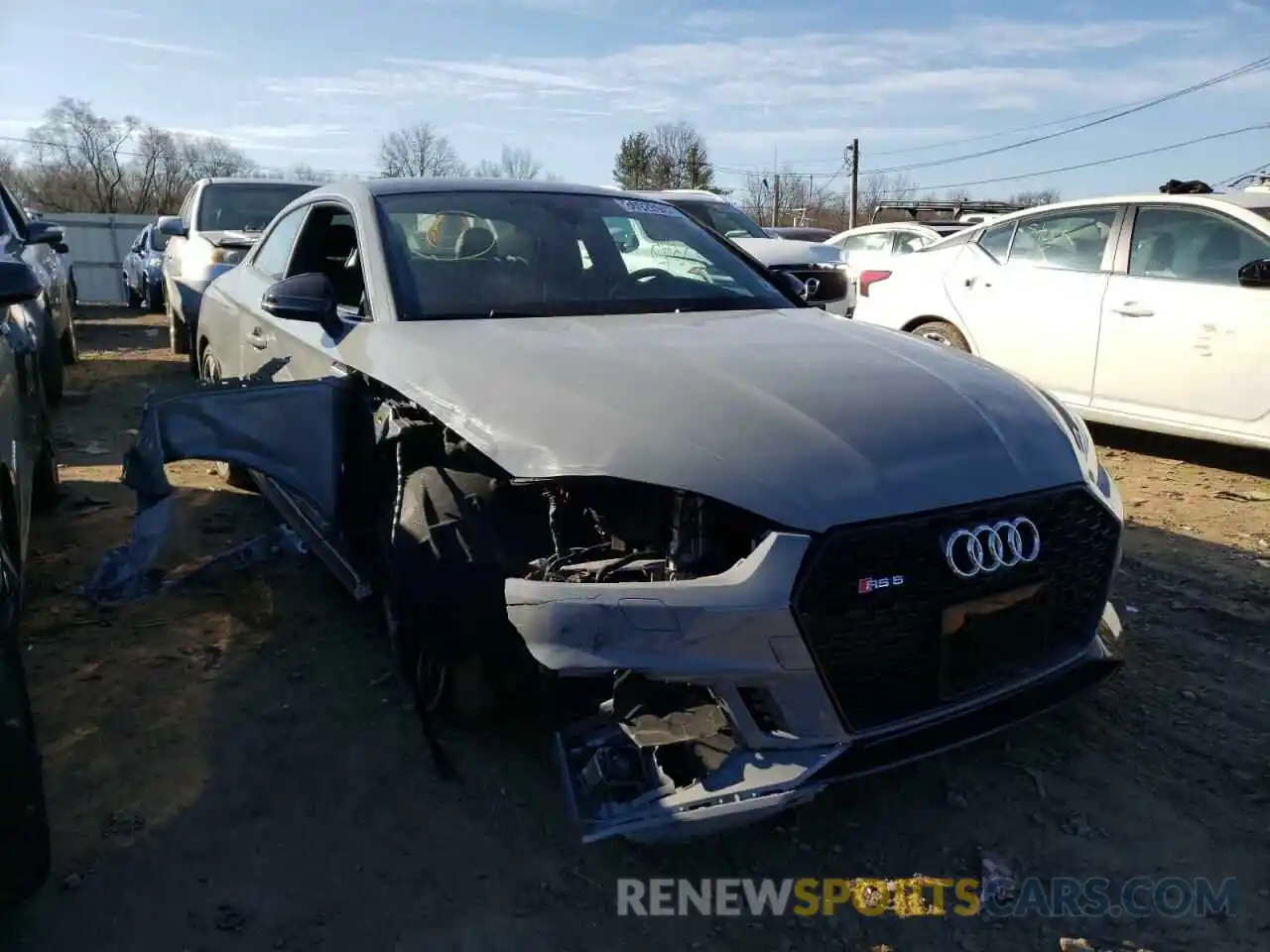 1 Photograph of a damaged car WUAPWAF51KA906552 AUDI S5/RS5 2019