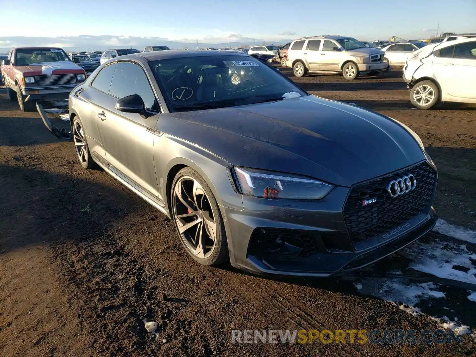 1 Photograph of a damaged car WUAPWAF52KA902204 AUDI S5/RS5 2019