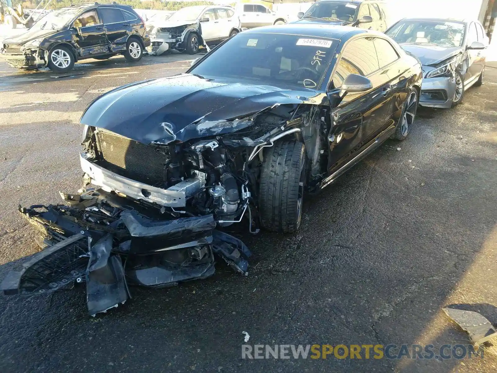 2 Photograph of a damaged car WUAPWAF52KA903112 AUDI S5/RS5 2019