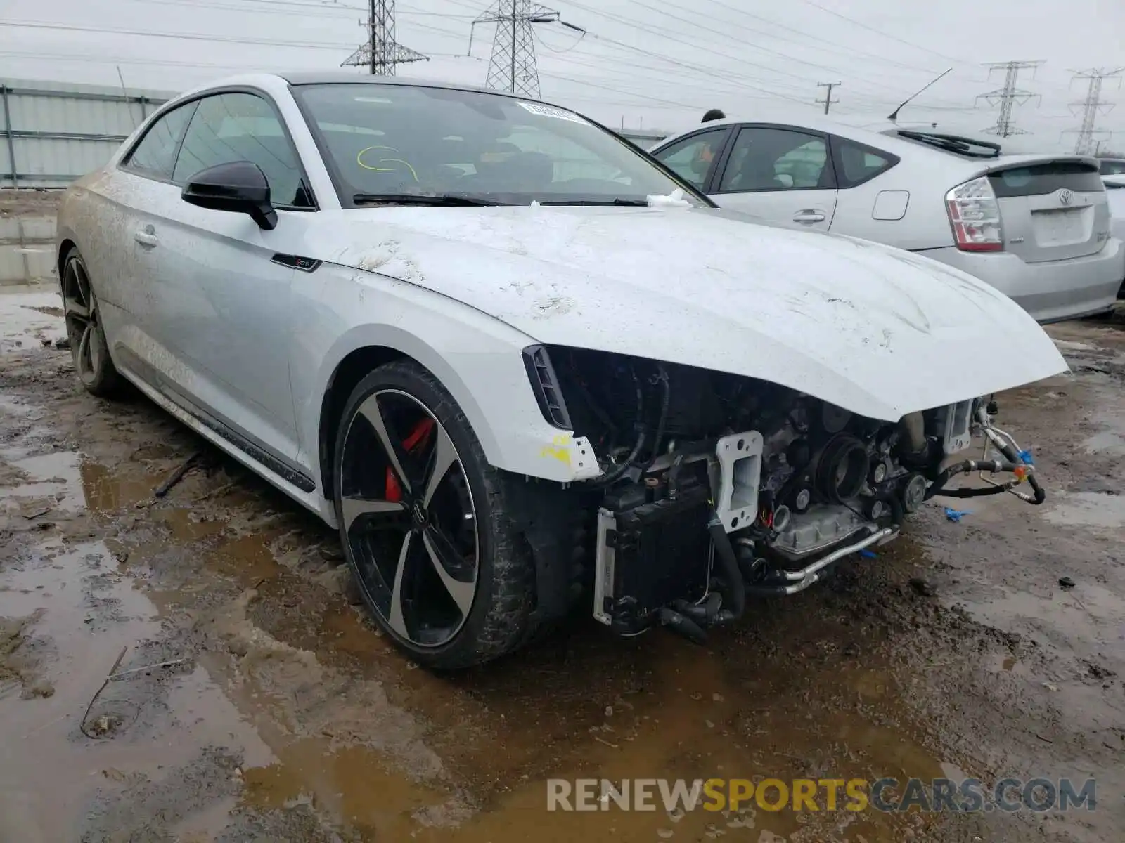1 Photograph of a damaged car WUAPWAF53KA901577 AUDI S5/RS5 2019