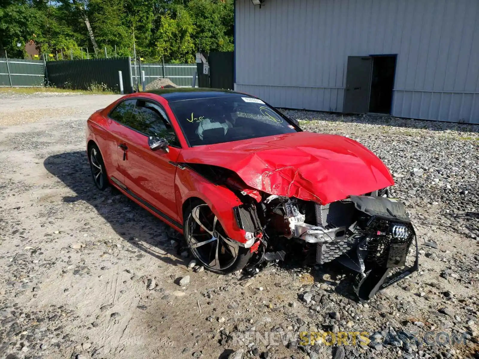 1 Photograph of a damaged car WUAPWAF54KA902527 AUDI S5/RS5 2019