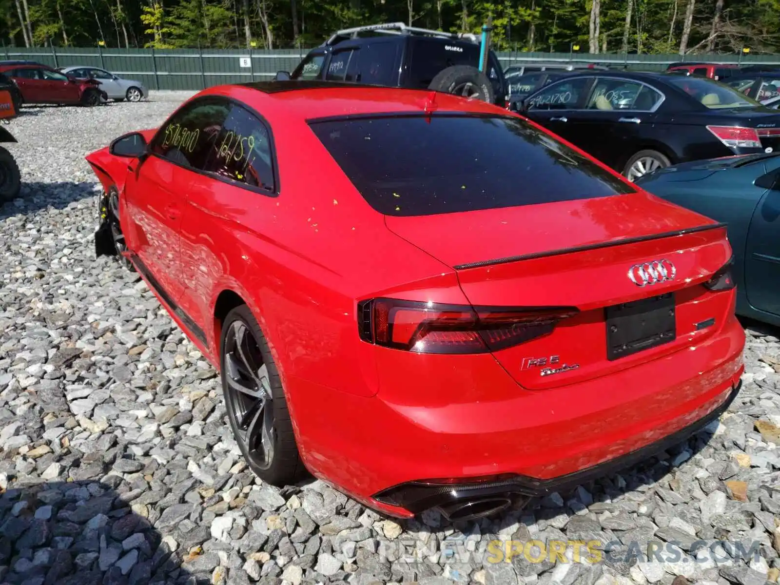 3 Photograph of a damaged car WUAPWAF54KA902527 AUDI S5/RS5 2019